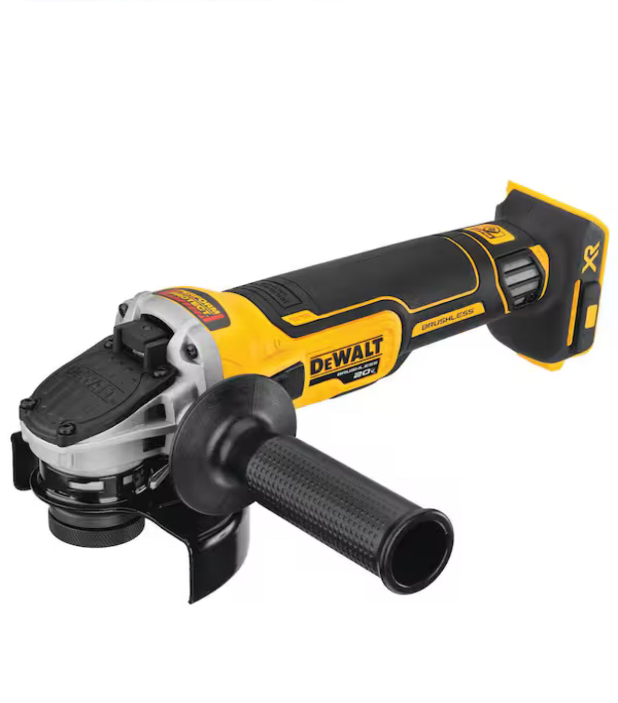 DEWALT 20V MAX XR Brushless 4-1/2” Angle Grinder – Solo herramienta