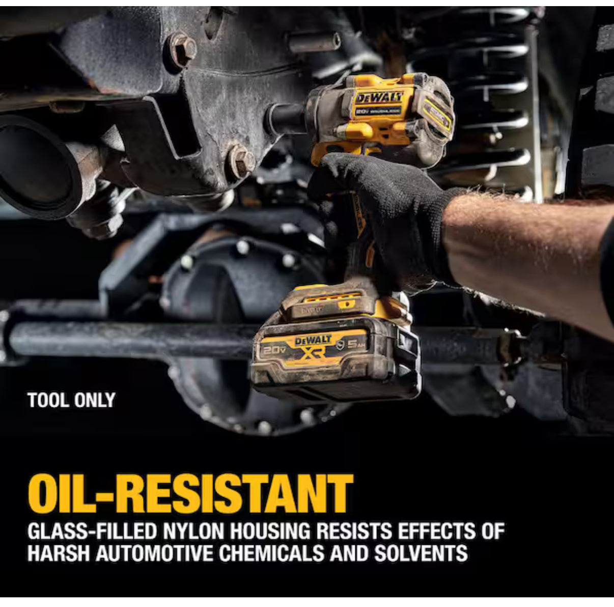 DEWALT ATOMIC 20V MAX 1/2” Impact Wrench – Solo herramienta