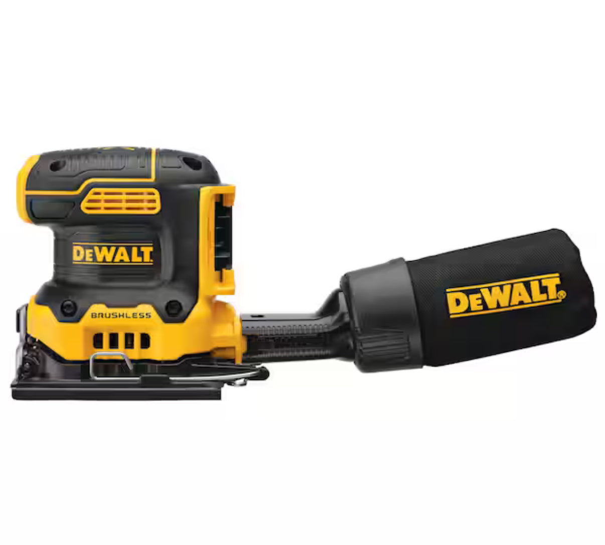 Title: 20V MAX XR 1/4 Sheet Variable Speed Sander (Brushless - Cordless)