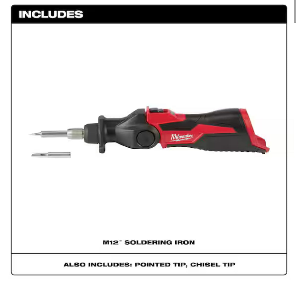 M12 Soldering Iron