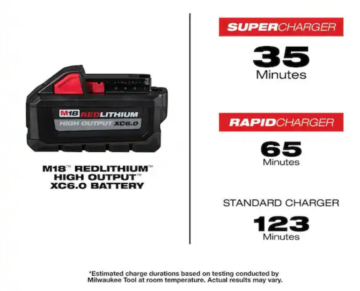 M18 REDLITHIUM HIGH OUTPUT XC6.0 Battery Pack