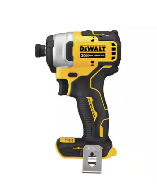 DEWALT 20V MAX Compact Brushless Impact Driver – Solo herramienta