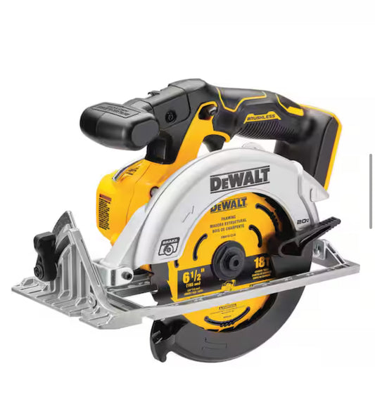 DEWALT 20V MAX 6-1/2” Circular Saw DCS565 – Solo herramienta