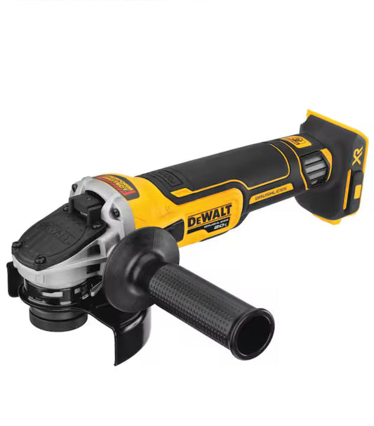 DEWALT 20V MAX XR Brushless 4-1/2” Angle Grinder – Solo herramienta