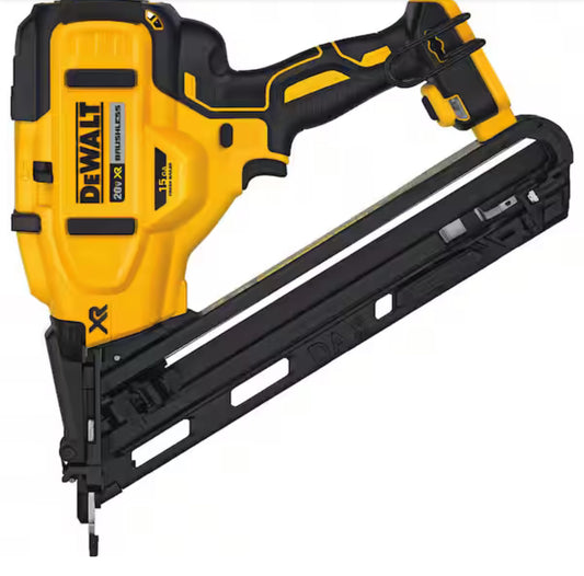 DEWALT DCN650 20V MAX 15-Gauge Angled Finish Nailer – Solo herramienta