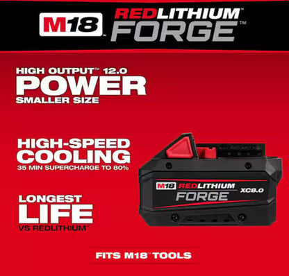 Batería Milwaukee M18 REDLITHIUM FORGE XC8.0 – NUEVA