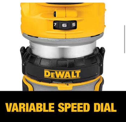 Router Compacto DeWalt 20V XR – NUEVO