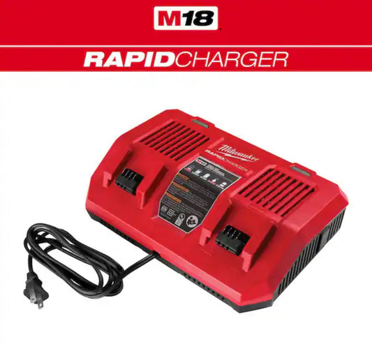 M18 Dual Bay Rapid Charger