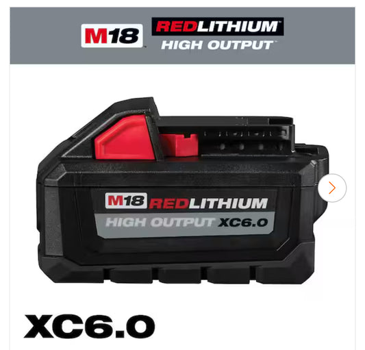 M18 REDLITHIUM HIGH OUTPUT XC6.0 Battery Pack